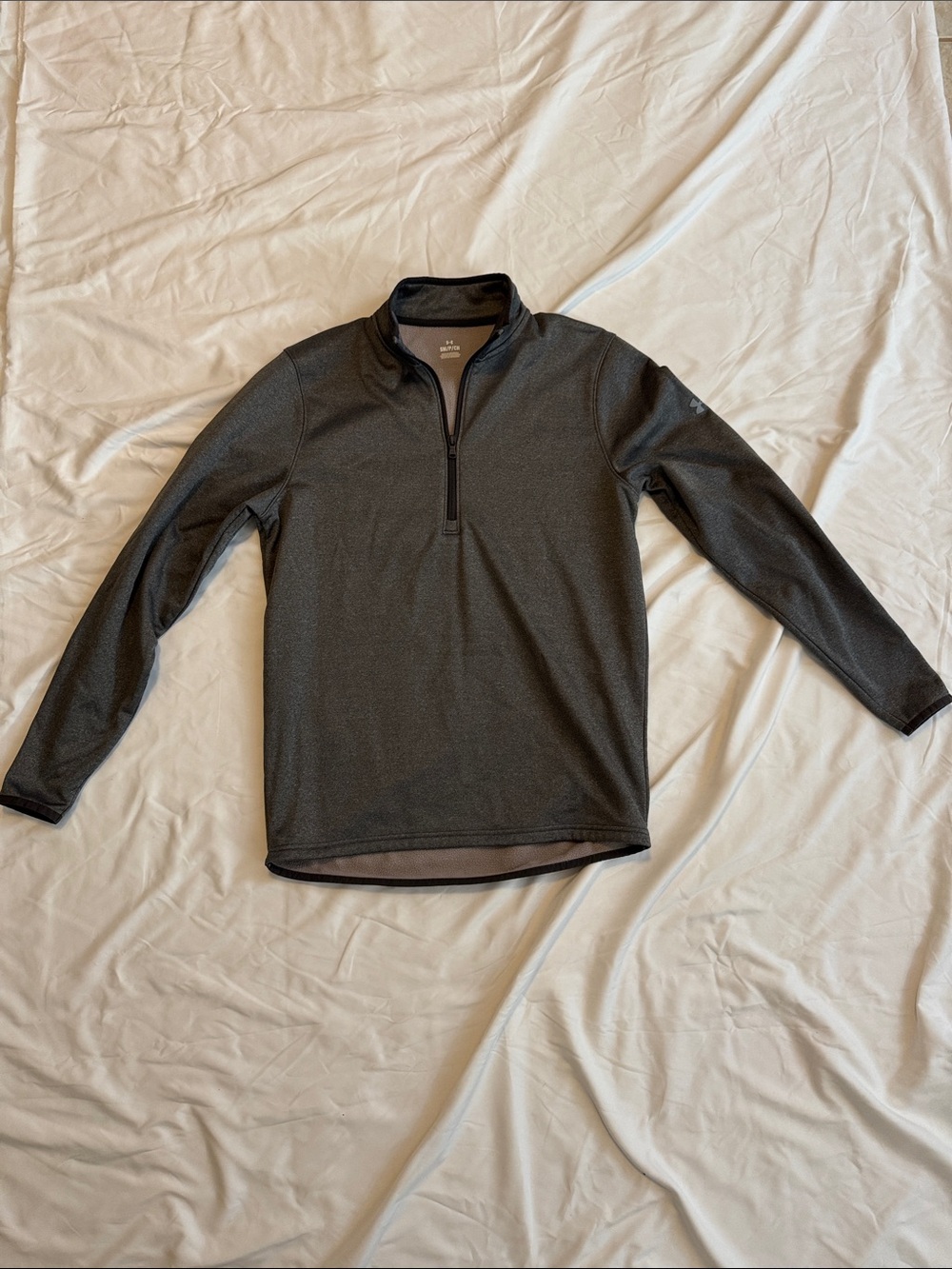 Under Armour Men's Zip-Up Performance Sweater - Charcoal